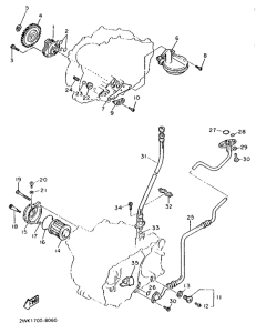 XT600 Масляный насос