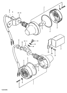 TS250 Поворотники