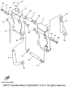 YZ125H1 Радиатор и Патрубки