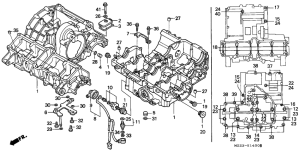  Картер двигателя