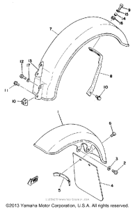 LC50 Front fender-rear fender