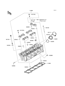 ZR1000 Головка цилиндров