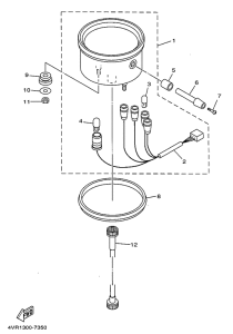 XVS650 Приборы