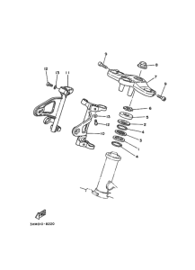 RZ250R ｽﾃｱﾘﾝｸﾞ