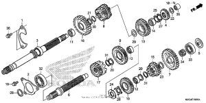 GL1800B Трансмиссия