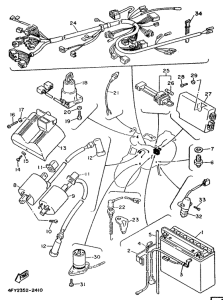 XV750 Электрика 1