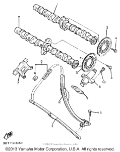 FZR400W Camshaft-chain