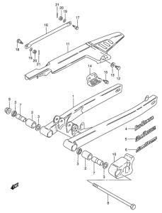 TS50 Маятник задний