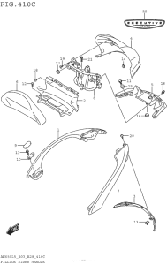 AN650 Pillion Rider Handle (An650Zl5 E28)