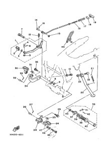 XT225 ｽﾀﾝﾄﾞ. ﾌｰﾄﾚｽﾄ