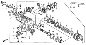 CB1000 Final gear case