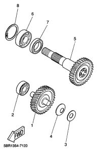 YQ50 Трансмиссия
