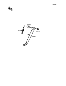 EL250 Подножка