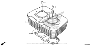 CMX250X Цилиндры