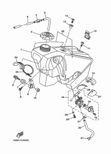  Топливный бак