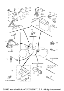 XV1900CU Электрика