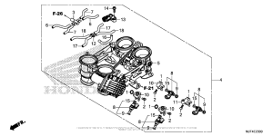  Корпус Дросселя