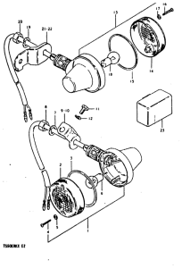 TS50 Поворотники