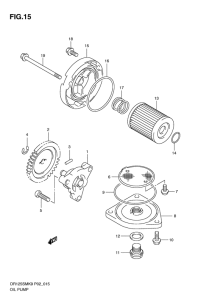 DR125 Маслонасос