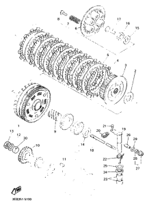 SR500 Сцепление