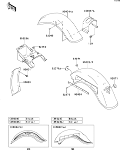 VN800 Fenders(1 / 2)