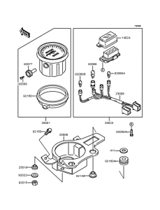 KDX125 Спидометр