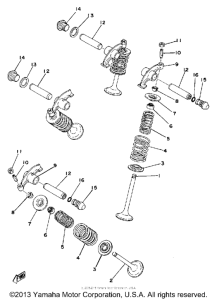 XS360_2D - 1977 Valve-rocker arm