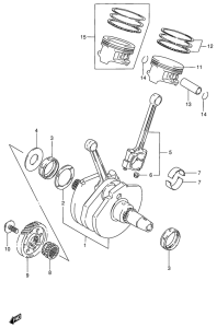VS800 Вал коленчатый