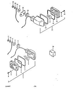 GS450 Поворотники