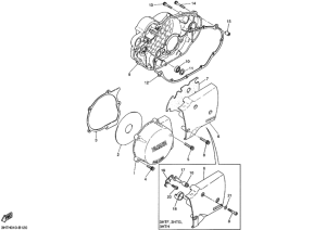 SR400 ｸﾗﾝｸｹｰｽｶﾊﾞｰ 1