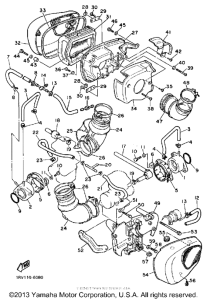 XV700CSC Воздушный фильтр