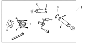 GL1800 (ABS) Heated grips w / th