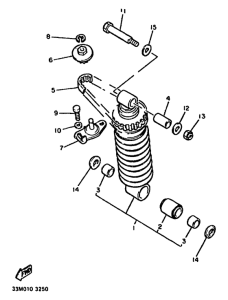 XJ600 Задняя подвеска