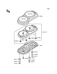 ZX900 Приборы