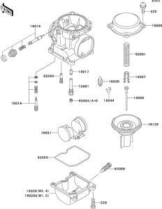 ZG1000 Карбюратор в разборе