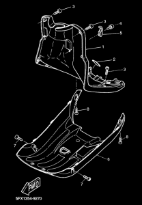 CW50RS Ветровое стекло