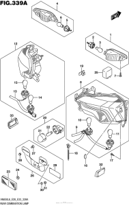 AN650 Задний фонарь