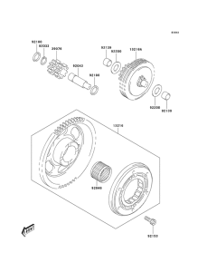  Муфта стартера