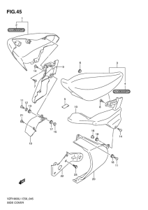 VZR1800 Боковая крышка
