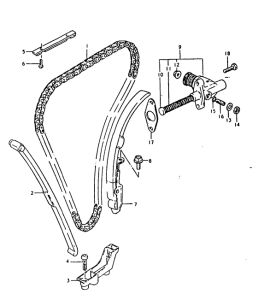 GSX1100 Держатель направляющей