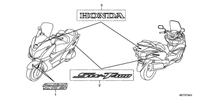 FJS400 (ABS) Emblem / mark
