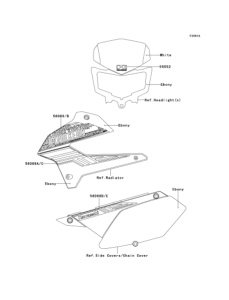 KLX250 Наклейки