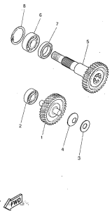 YQ50 Трансмиссия