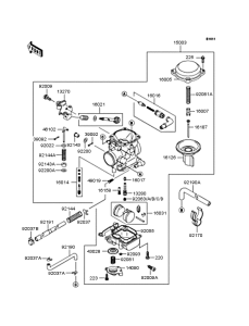 VN400 Карбюратор