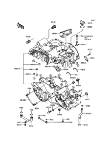 EJ800 Картер двигателя