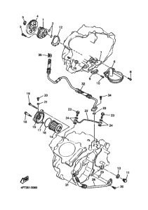XT600E Маслонасос