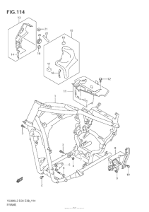 VZ800 Frame (Vl800T  E28)