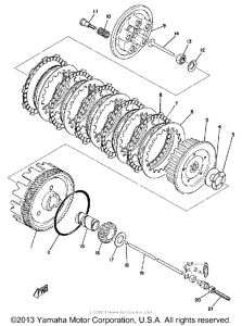 RD125B Сцепление