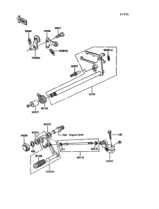 EX305 Механизм переключения передач