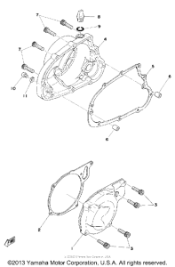 MX125C Боковые крышки